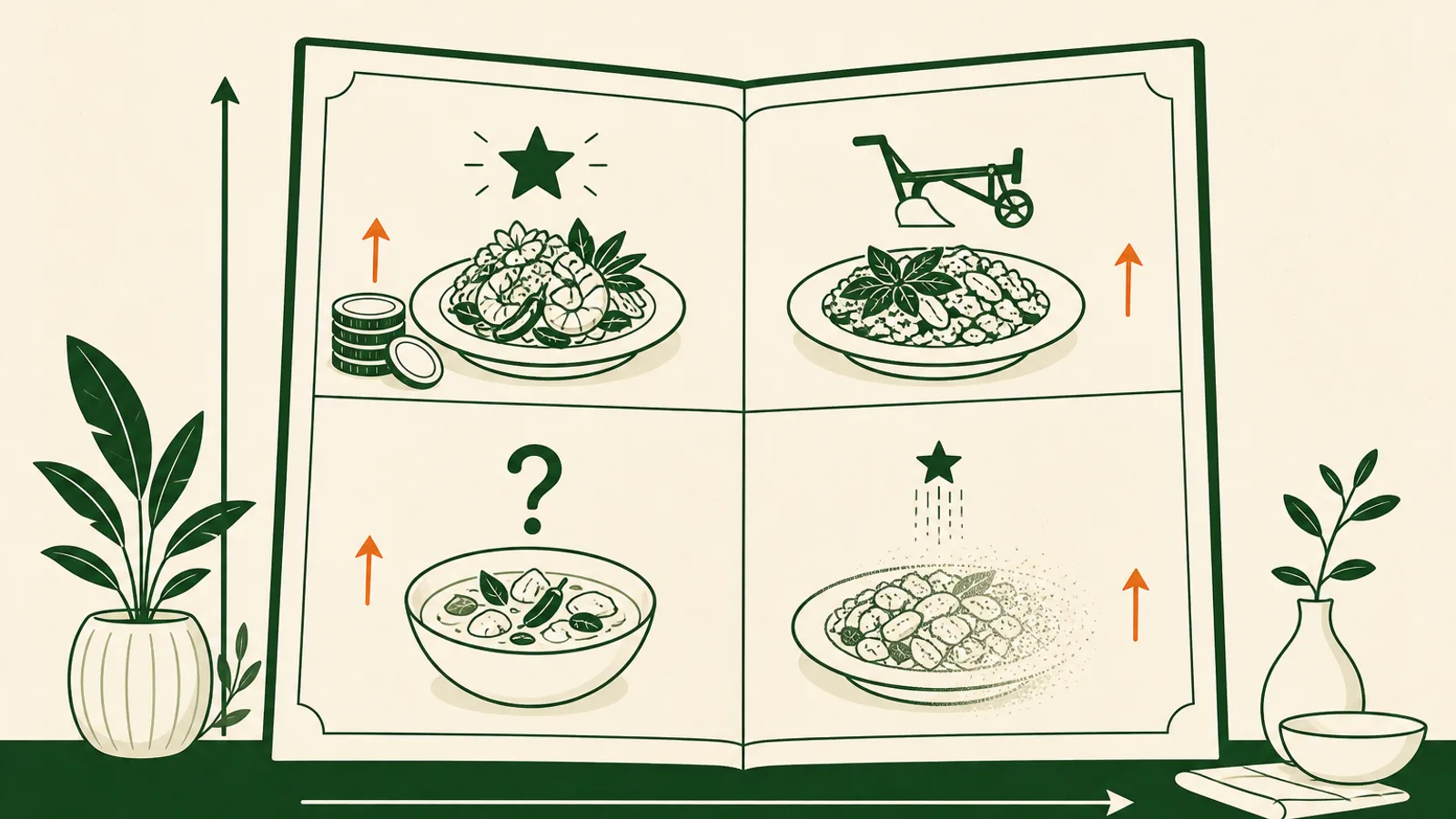 Menu engineering: find the dishes that actually make money