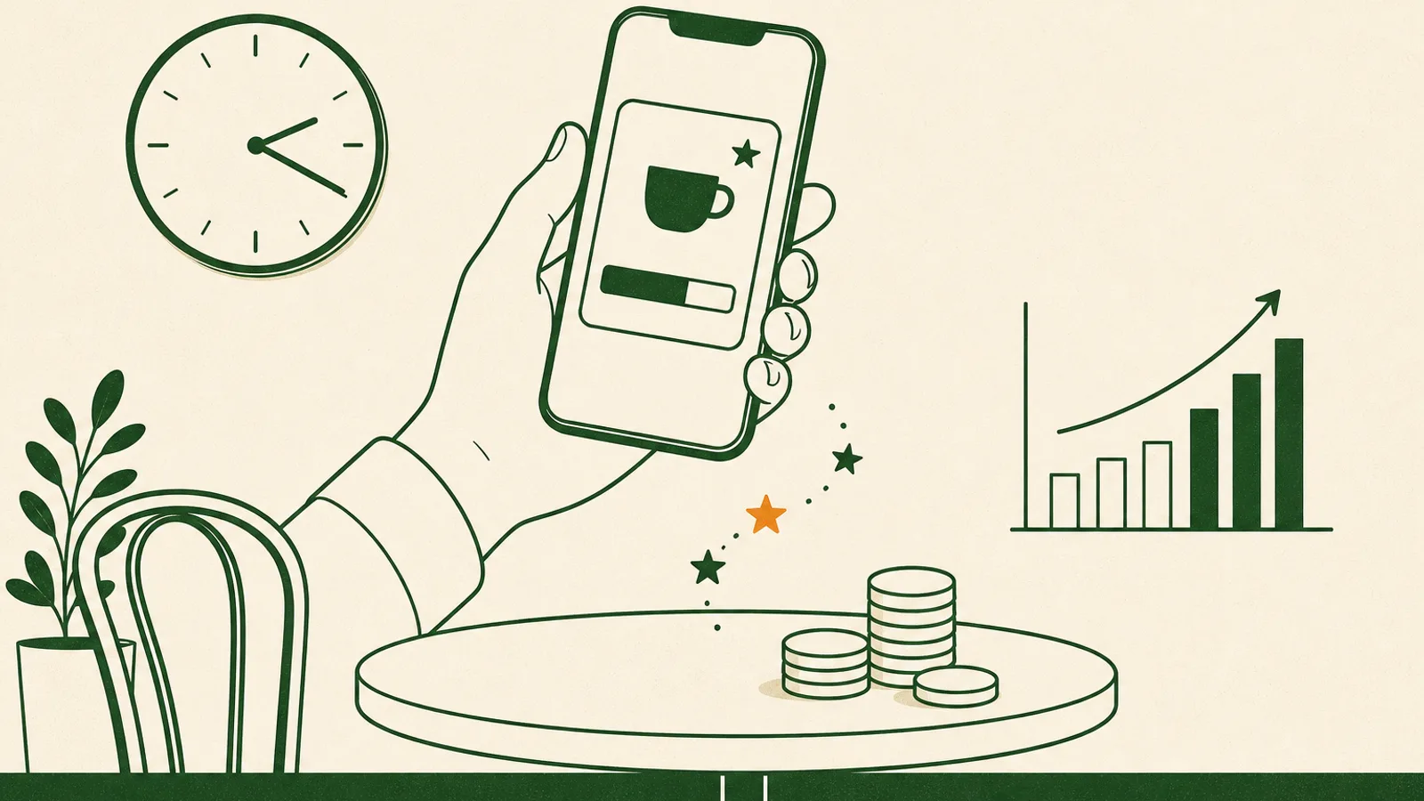 Restaurant loyalty program: fill your quiet hours